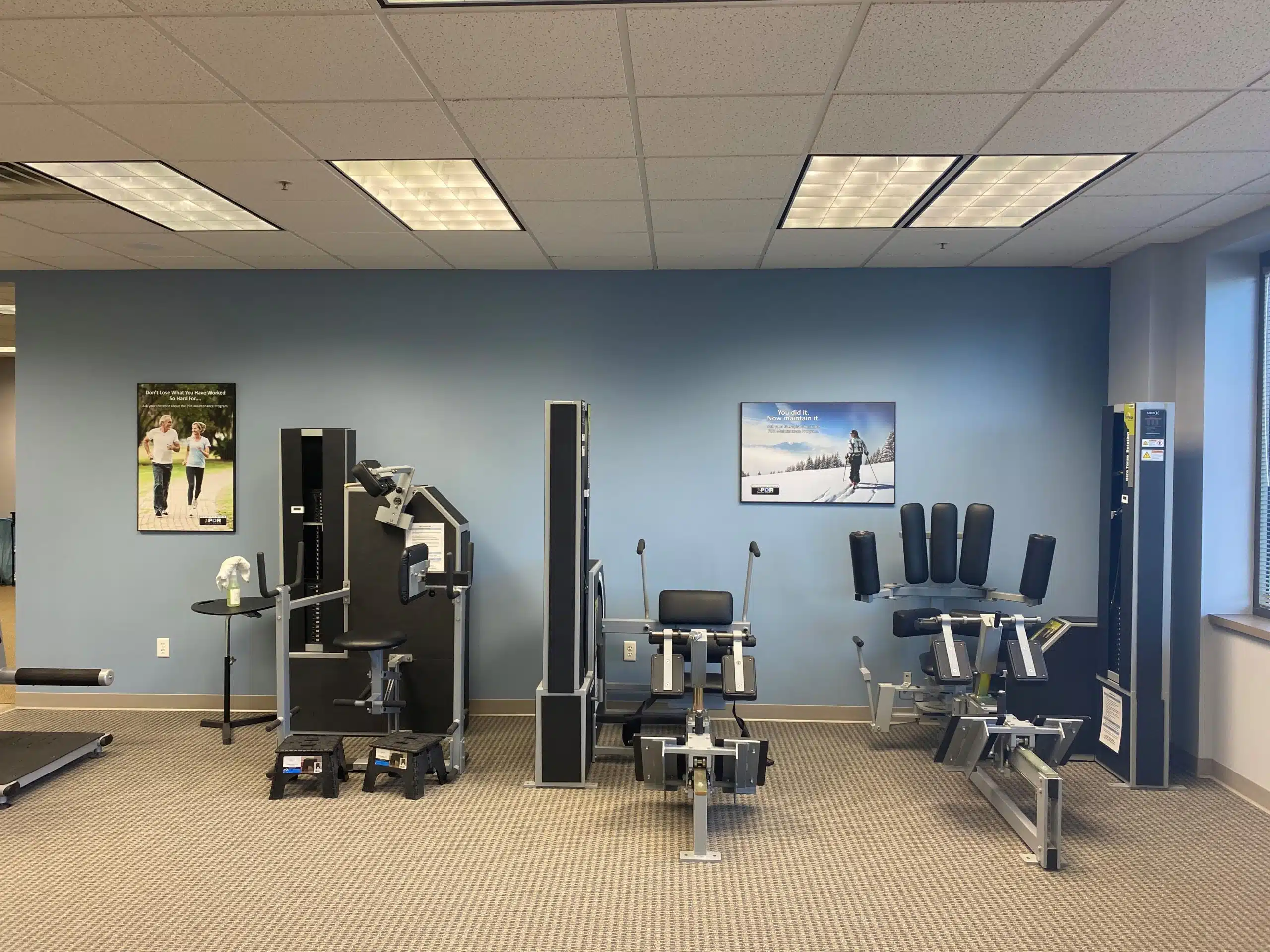 iSpine Clinics Rehab Maple Grove therapy suite