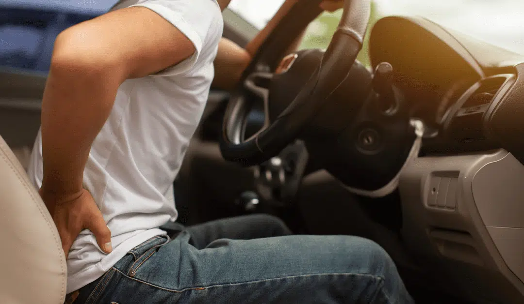 back pain while driving