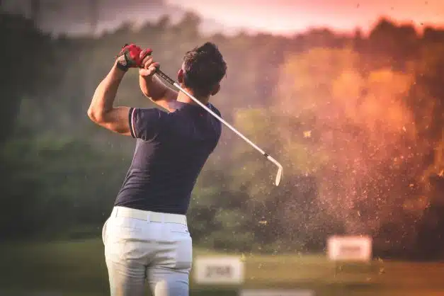 Why does golf cause back pain?
