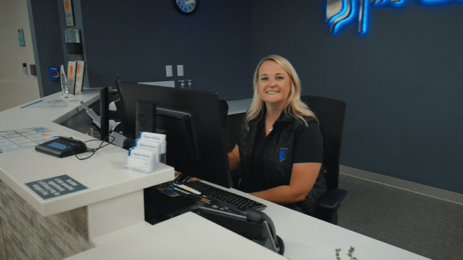 iSpine Clinics receptionist