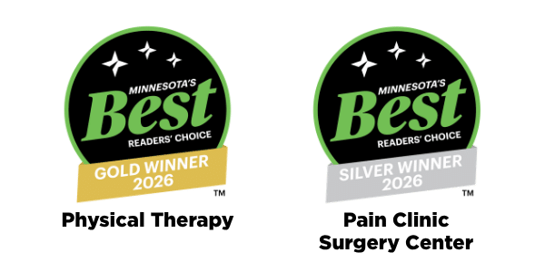 iSpine Clinics wins 2026 MN Best Competition in categories of Physical Therapy, Pain Clinic and Surgery Center