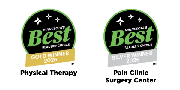 iSpine Clinics wins 2026 MN Best Competition in categories of Physical Therapy, Pain Clinic and Surgery Center
